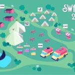 Swanfest Infographic Map