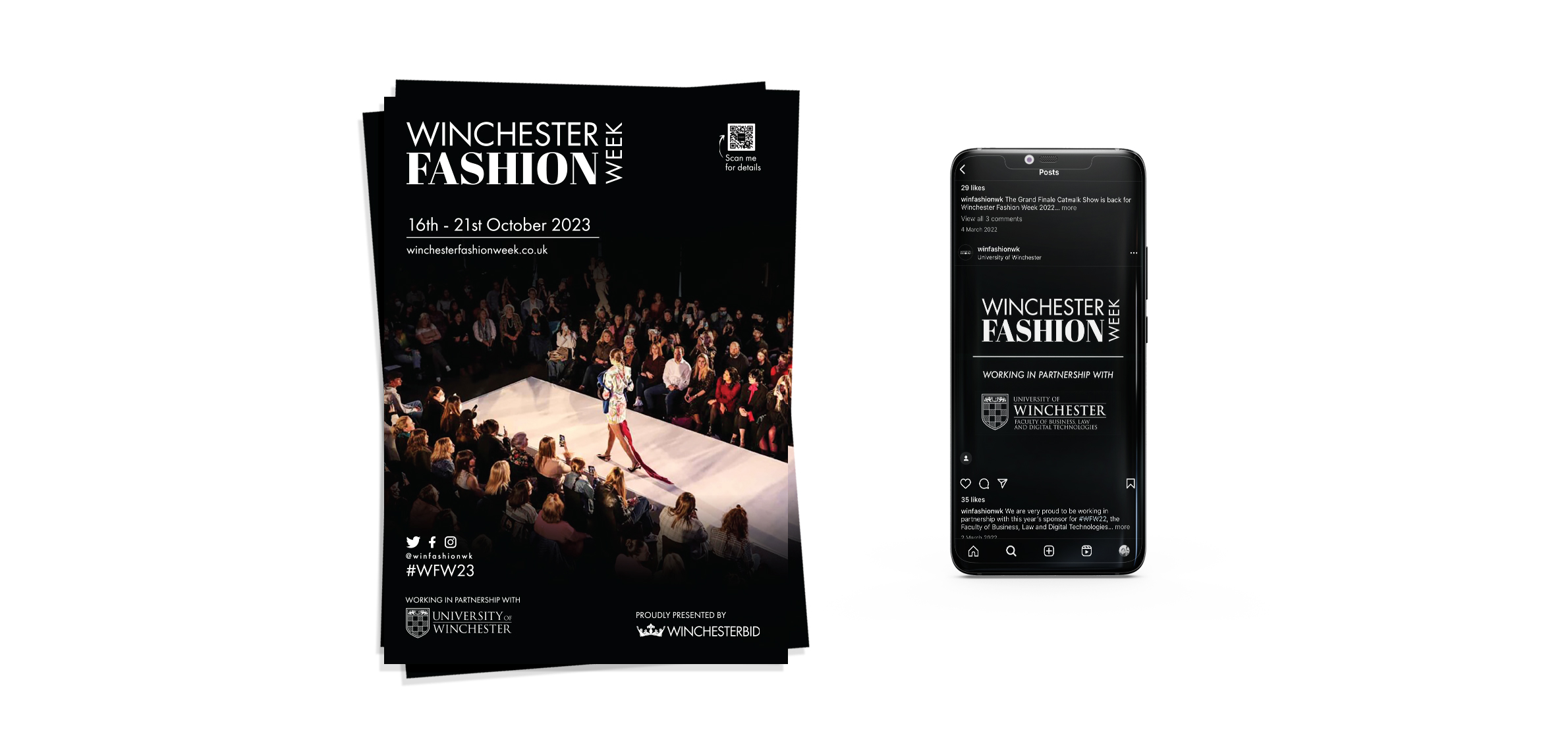 Winchester Fashion Week, Graphic Design