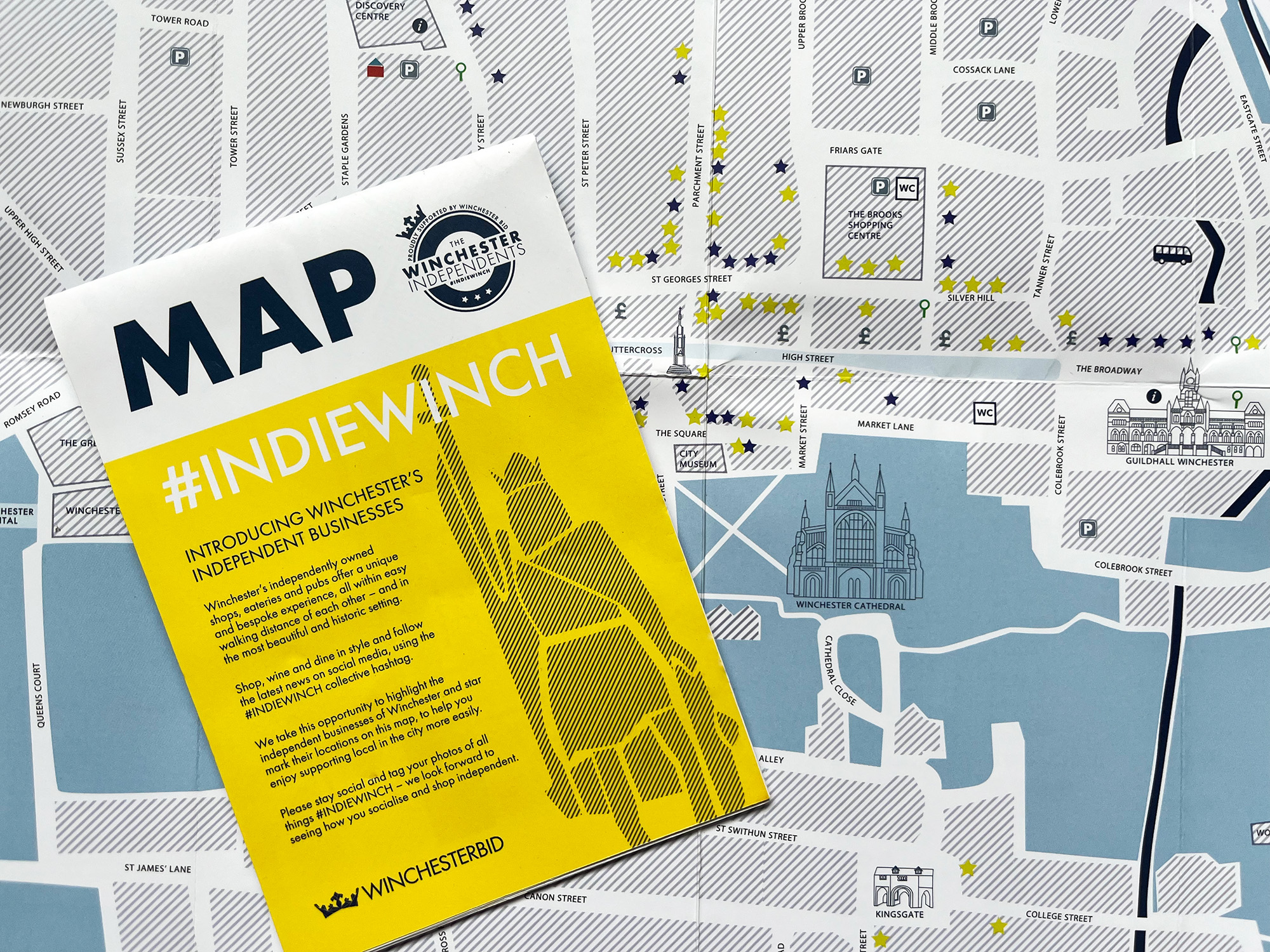 Indie Winch Map, Imogen Barton, Graphic Designer