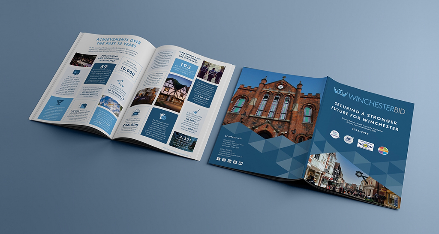 Winchester BID, Graphic Design, Imogen Barton